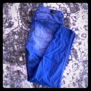 Light blue skinny jeans